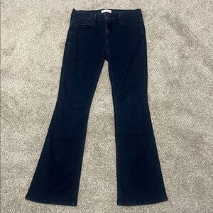 Loft Dark Wash Flare Jeans